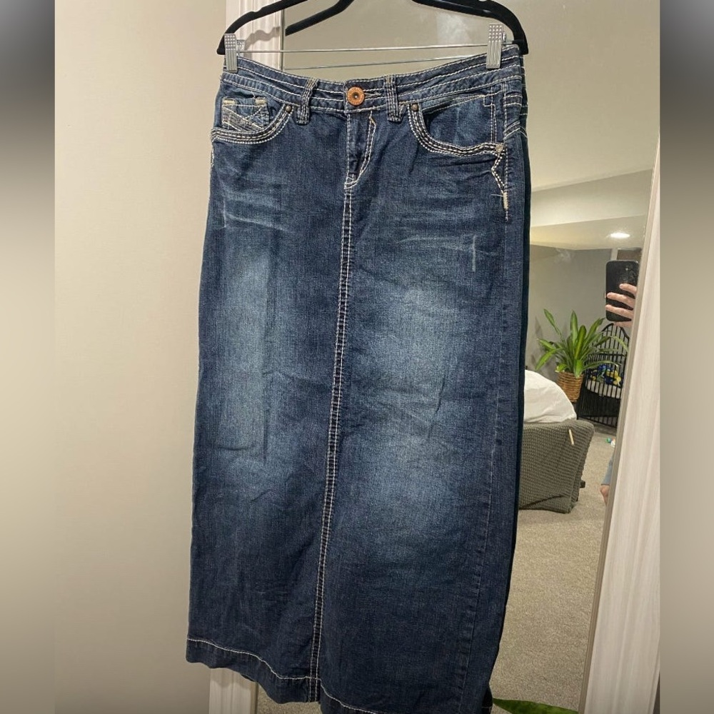 Hydraulic from Maurice’s Denim Maxi Skirt